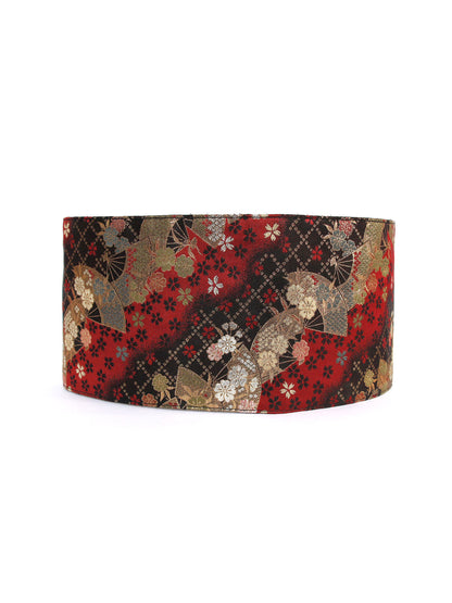 コルセット帯ベルト「扇桜/太」