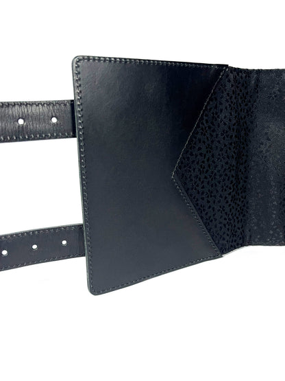 コルセット帯ベルト「孔雀羽文/太」