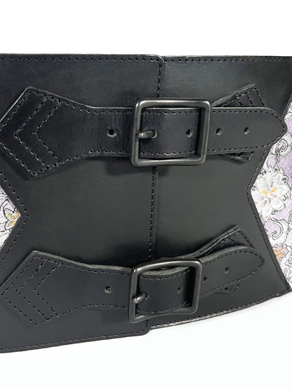 コルセット帯ベルト「極楽鳥/太」