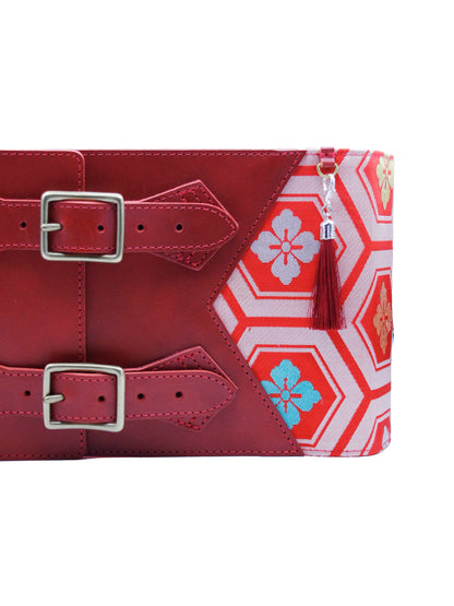 コルセット帯ベルト「アンティーク獅子/太」