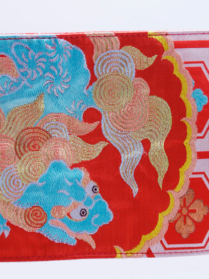 コルセット帯ベルト「アンティーク獅子/太」