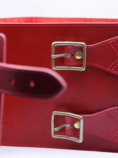 コルセット帯ベルト「アンティーク獅子/太」