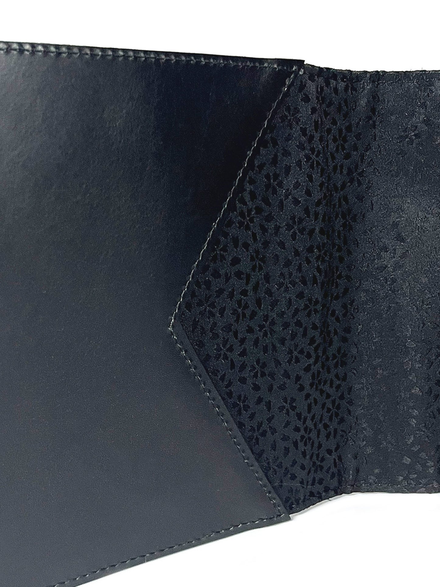 コルセット帯ベルト「孔雀羽文/角帯タイプ」