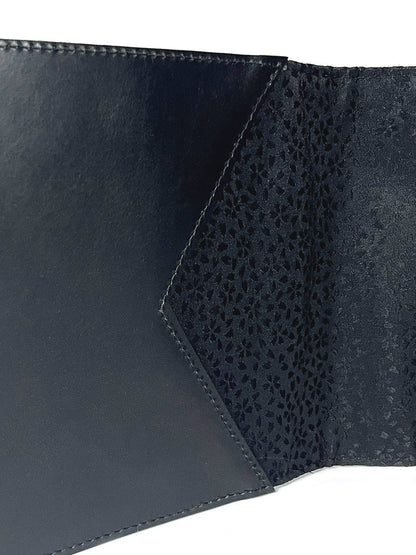 コルセット帯ベルト「孔雀羽文/角帯タイプ」