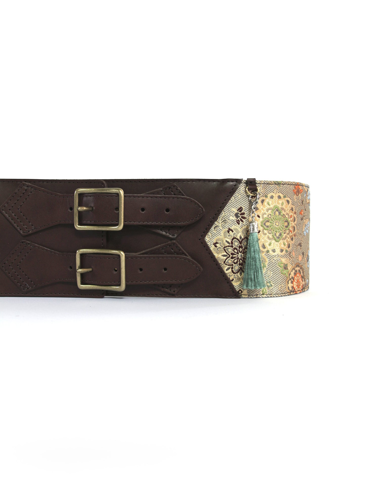 コルセット帯ベルト「華紋唐草/細」