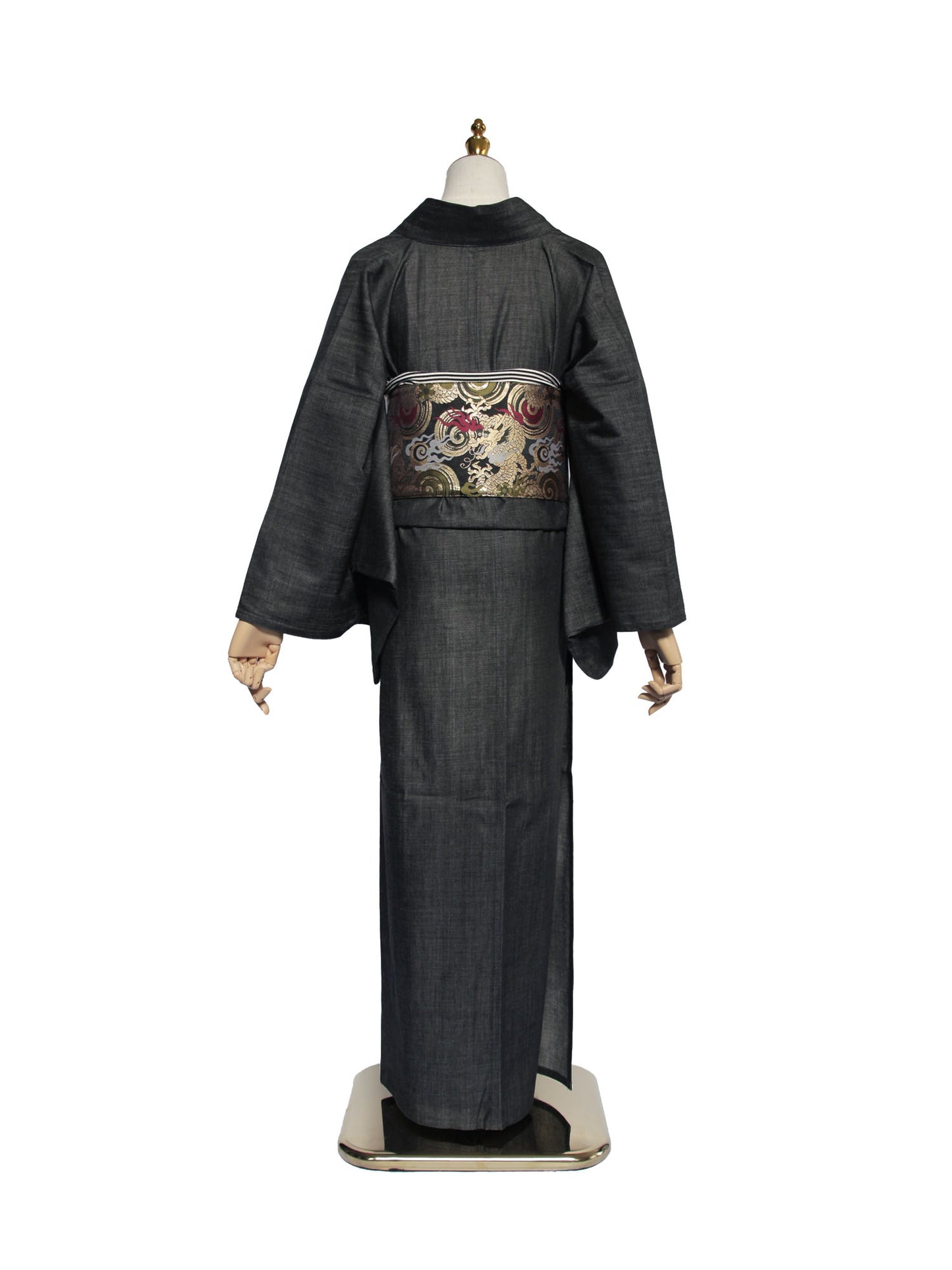 デニム着物「ブラック」