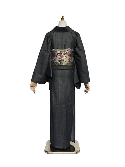 デニム着物「ブラック」