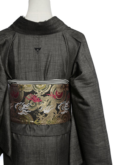 デニム着物「ブラック」